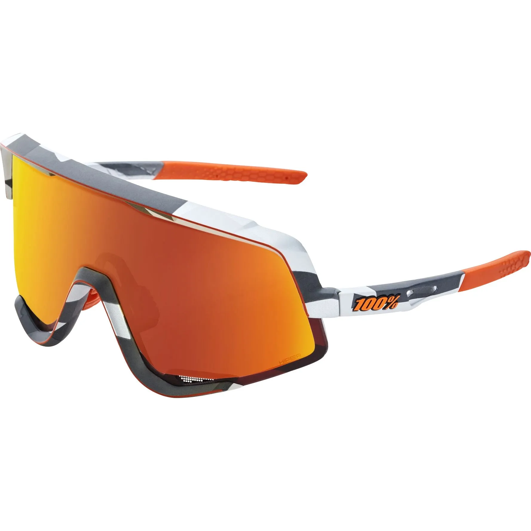 100% Glendale Cycling Sunglasses - Soft Tact Grey Camo