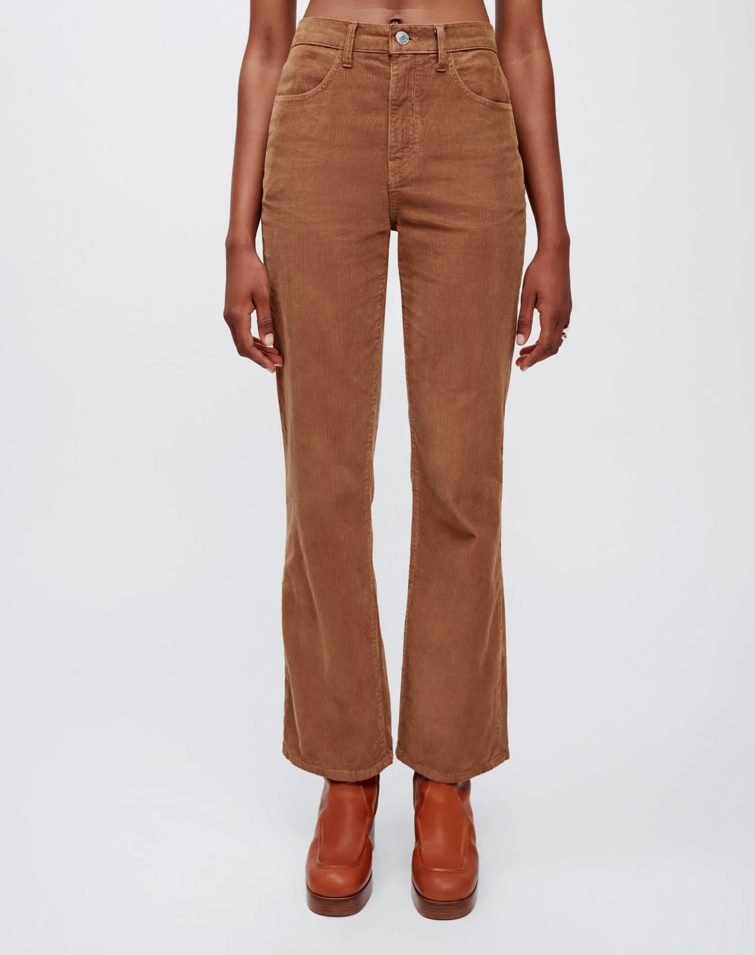 70s Corduroy Loose Flare - Ginger Cord