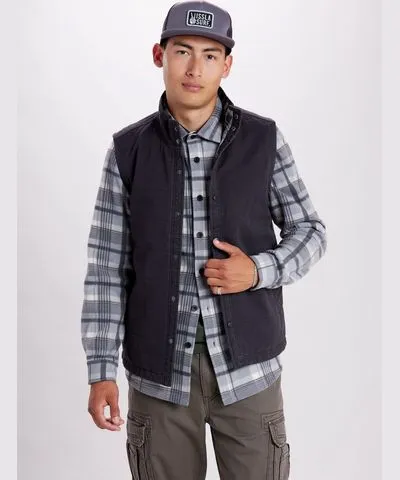 8/14/2020 UNIONBAY | Cameron Quilted Black Vests for Men