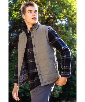 8/14/2020 UNIONBAY | Cameron Quilted Green Vests for Men