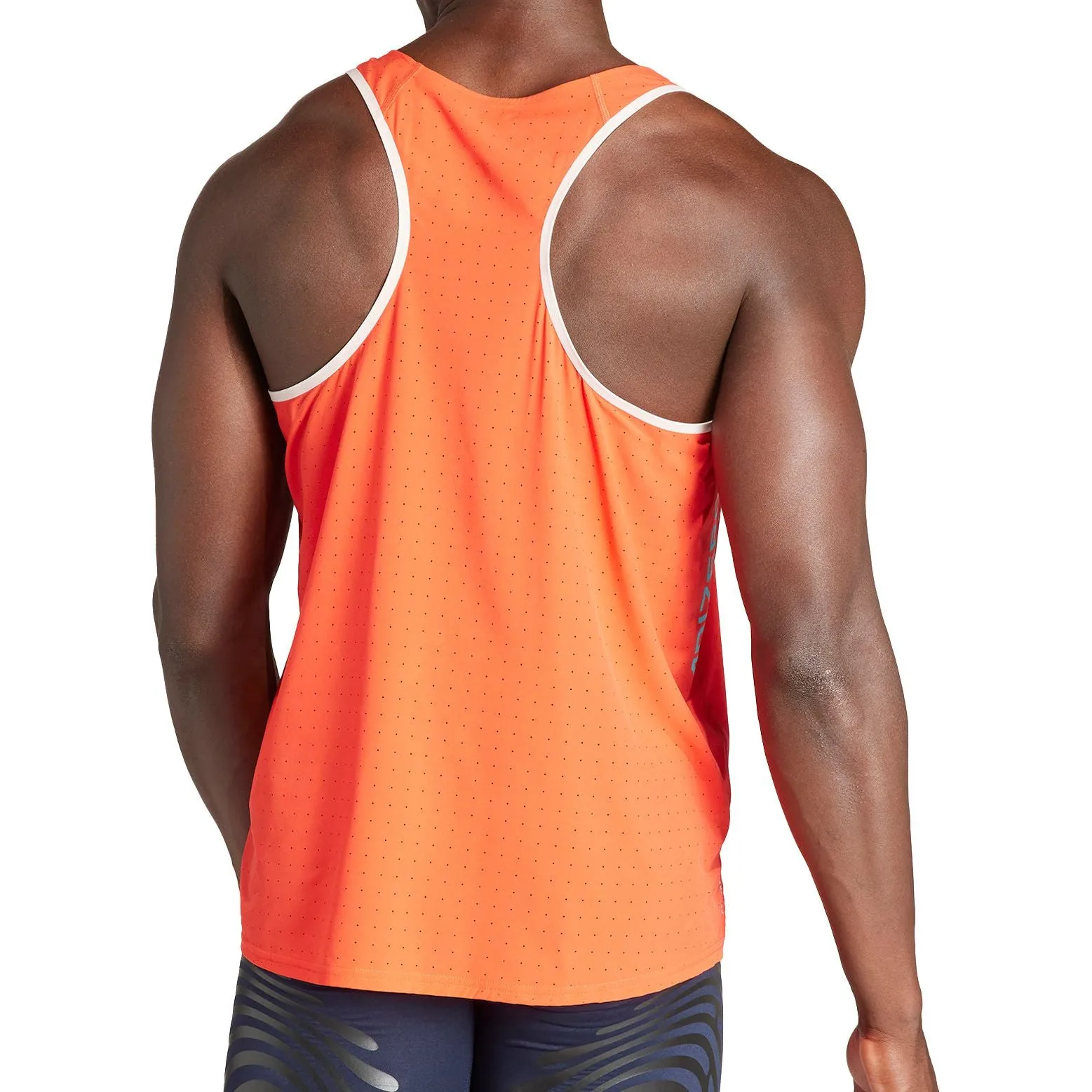 adidas Adizero Mens Running Vest - Red