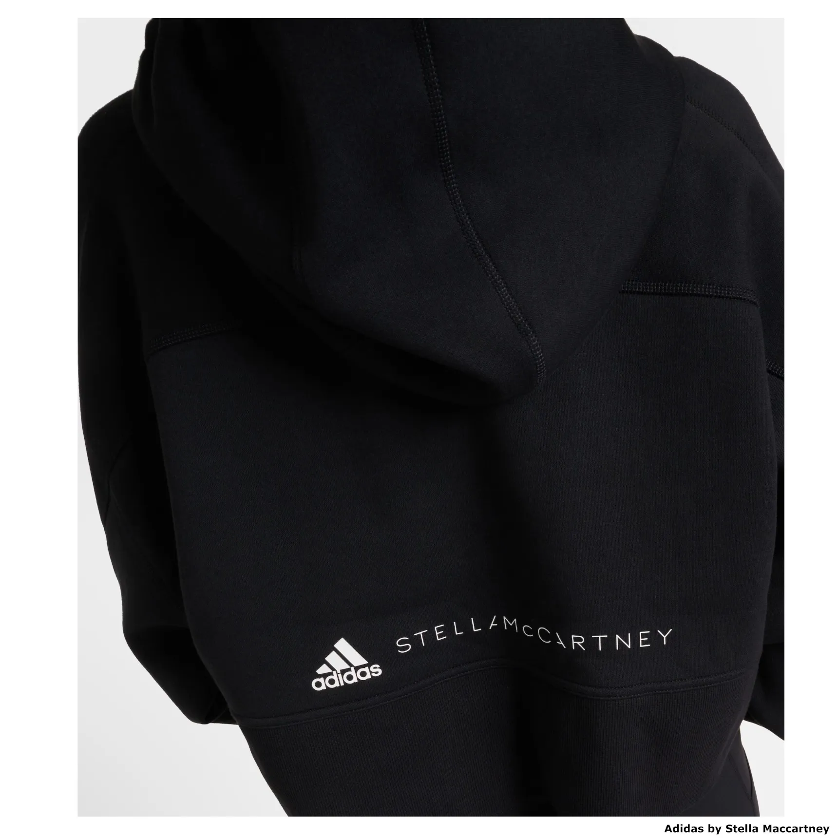 adidas by Stella McCartney  |Blended Fabrics Long Sleeves Plain Cotton Oversized Logo