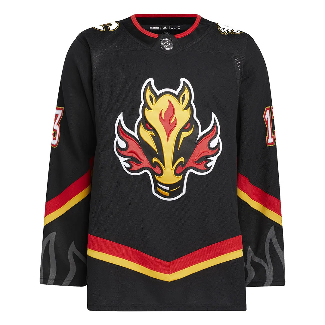 adidas - Men's Calgary Flames Authentic Johnny Gaudreau Third Jersey (HZ4315)