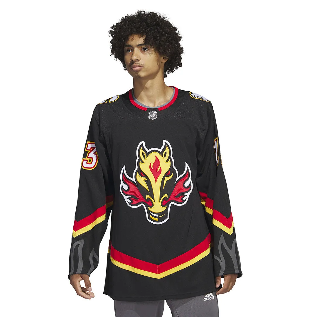 adidas - Men's Calgary Flames Authentic Johnny Gaudreau Third Jersey (HZ4315)