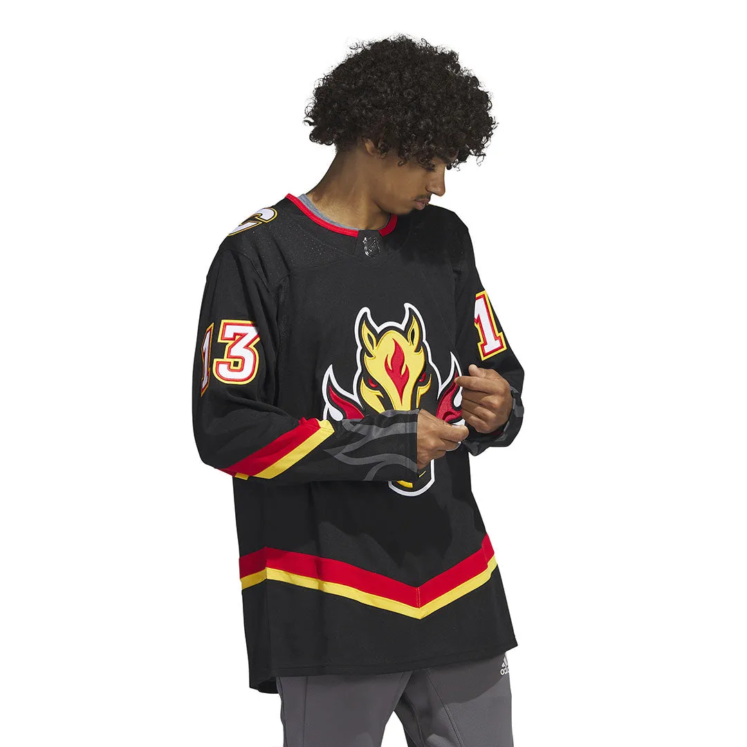 adidas - Men's Calgary Flames Authentic Johnny Gaudreau Third Jersey (HZ4315)