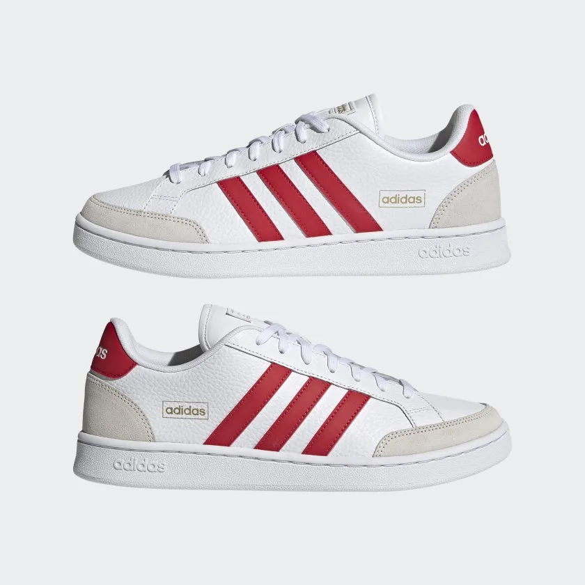 ADIDAS SNEAKER UOMO RED WHITE GRAND COURT SE FY8169