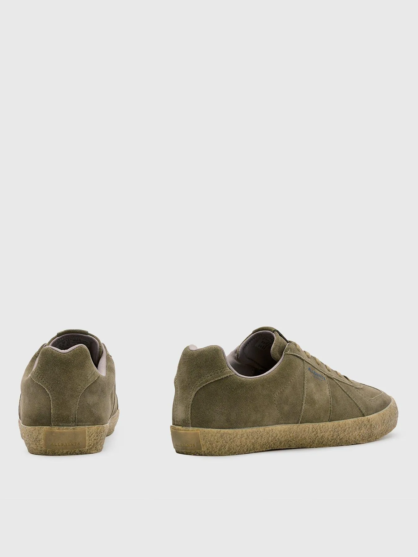 AllSaints Jaimee Underground Suede Sneaker - Khaki