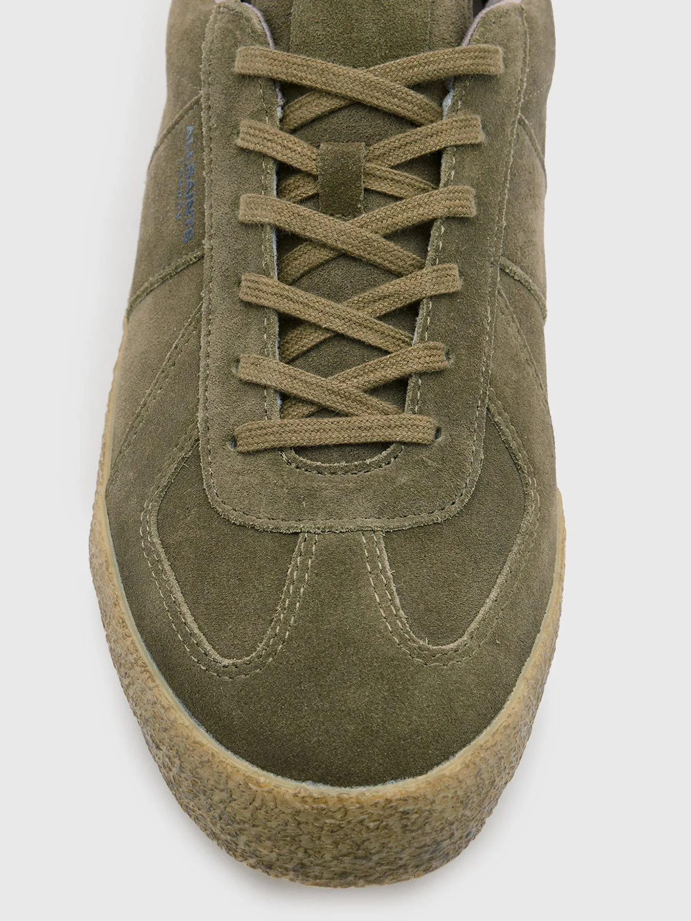 AllSaints Jaimee Underground Suede Sneaker - Khaki