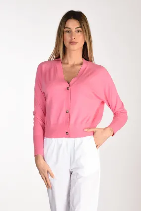 Allude Cardigan Rosa Donna