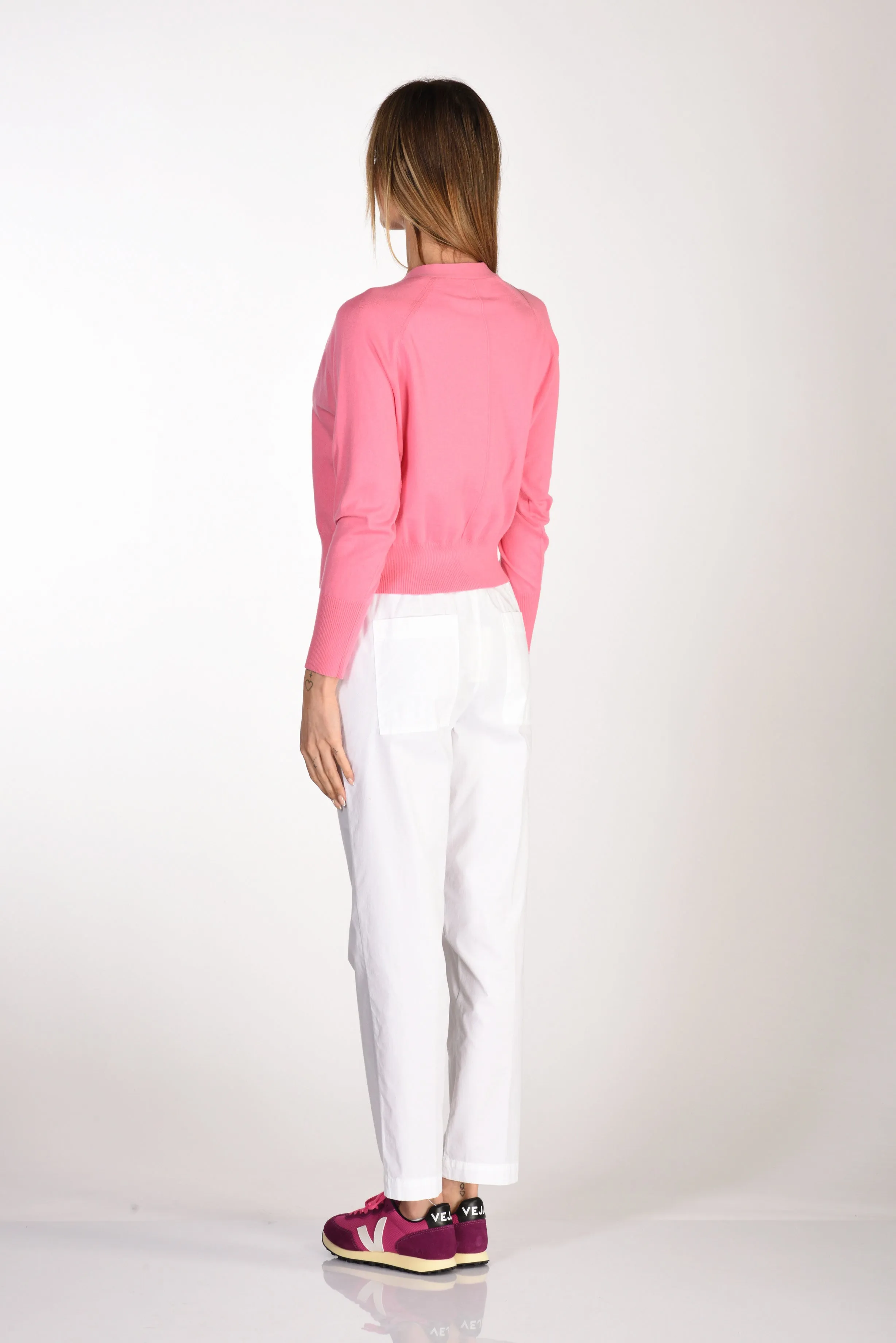 Allude Cardigan Rosa Donna