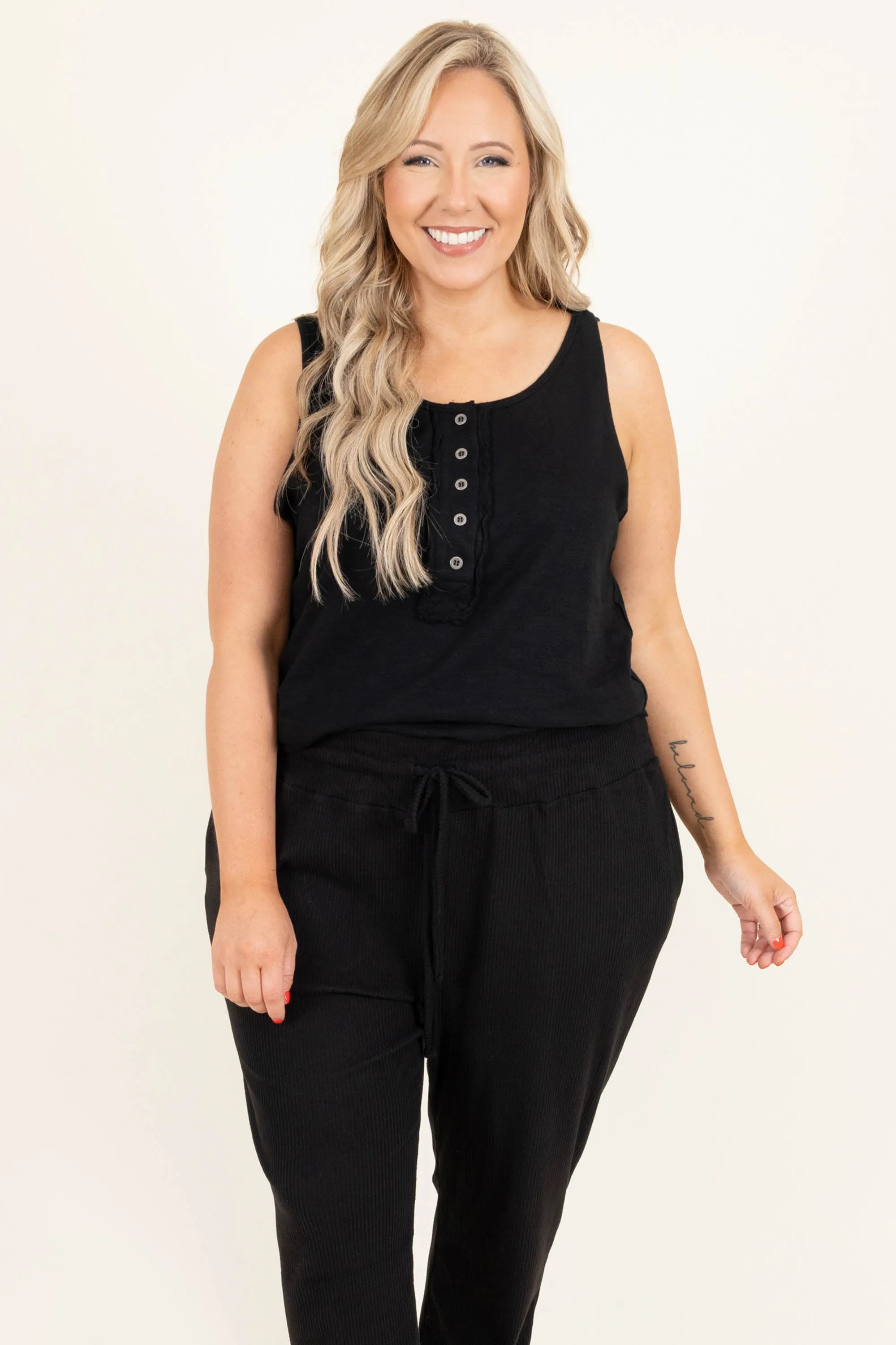 AM To PM Top, Black