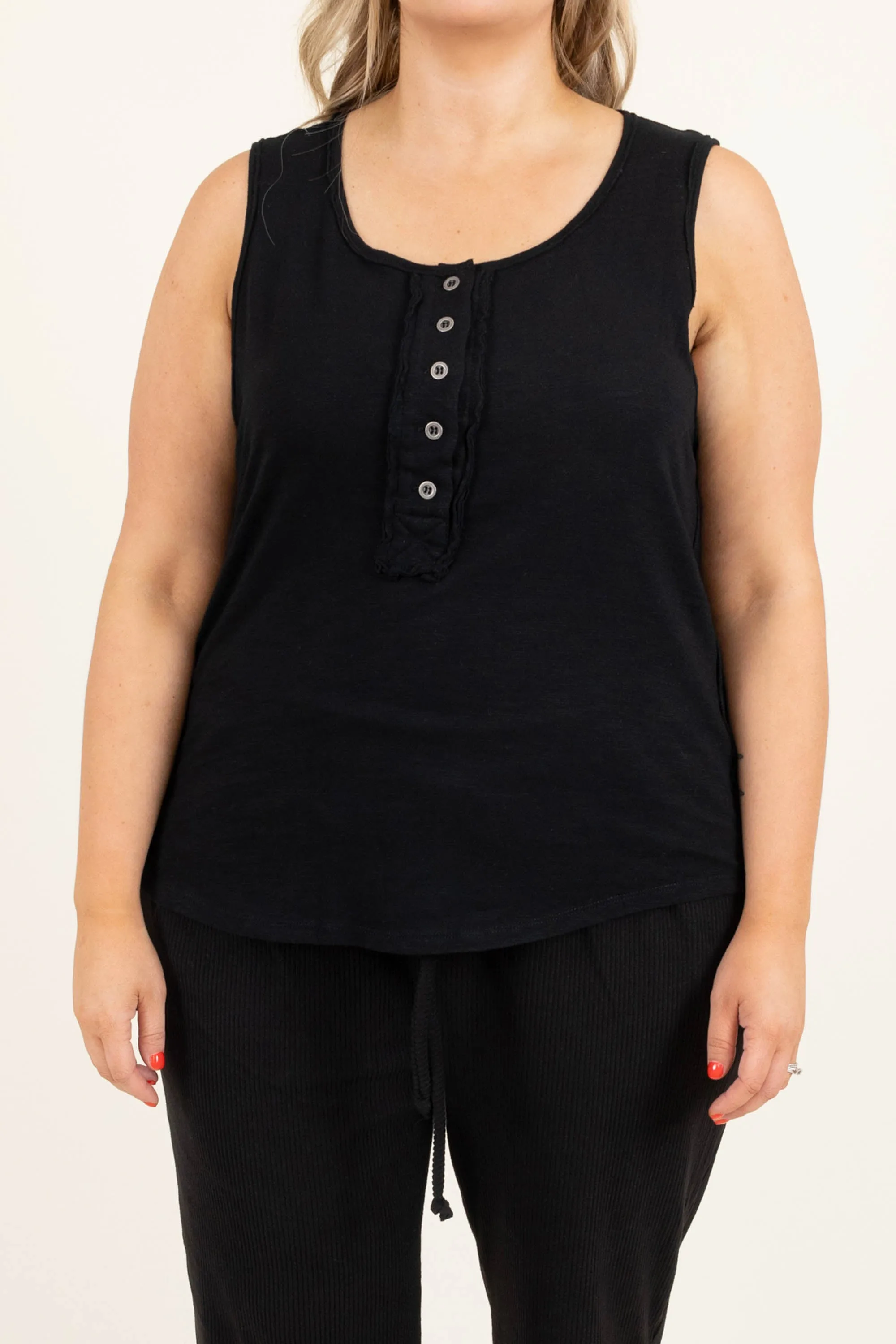 AM To PM Top, Black