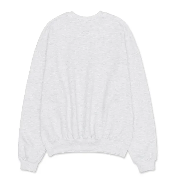 AMES-WORLDWIDE  |Unisex Street Style Plain Oversized Long Sleeve T-shirt Logo