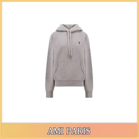 AMI PARIS  |Unisex Street Style Chain Logo Skater Style Designers