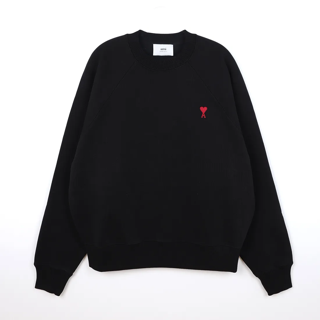 AMI PARIS  |Unisex Street Style U-Neck Long Sleeves Logo