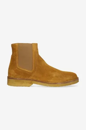 A.P.C. suede chelsea boots Boots Theodore men's brown color