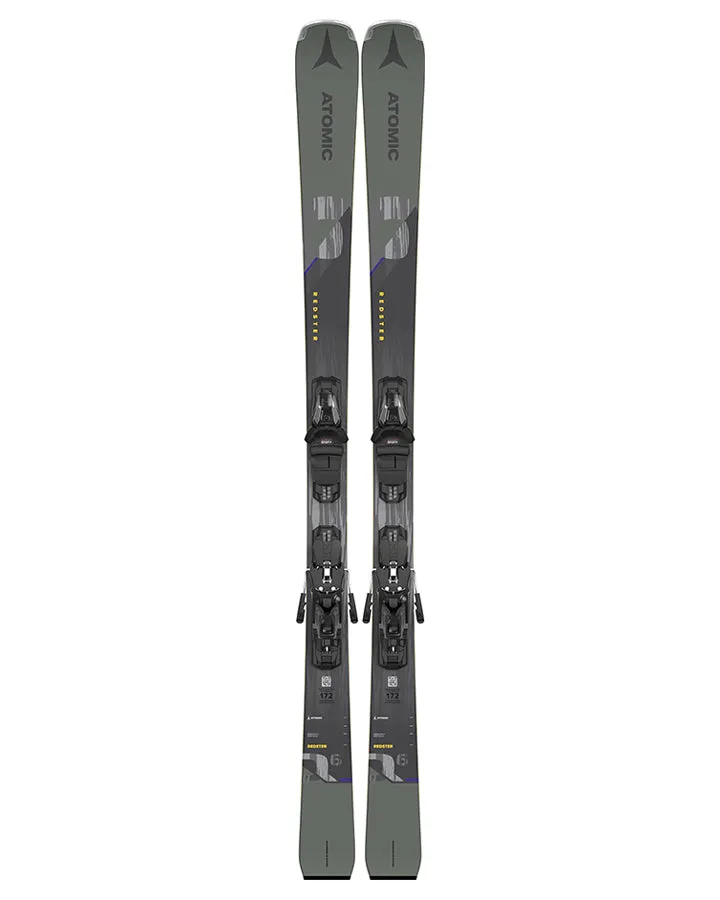 Atomic Redster Q6 Snow Skis + M12 GW Bindings - Green - 2024