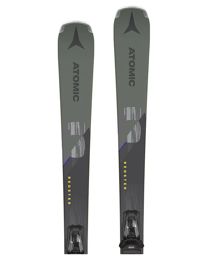 Atomic Redster Q6 Snow Skis + M12 GW Bindings - Green - 2024