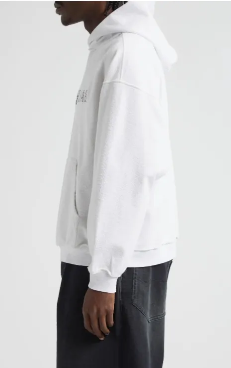 BALENCIAGA  |Unisex Street Style Long Sleeves Plain Cotton Oversized Logo