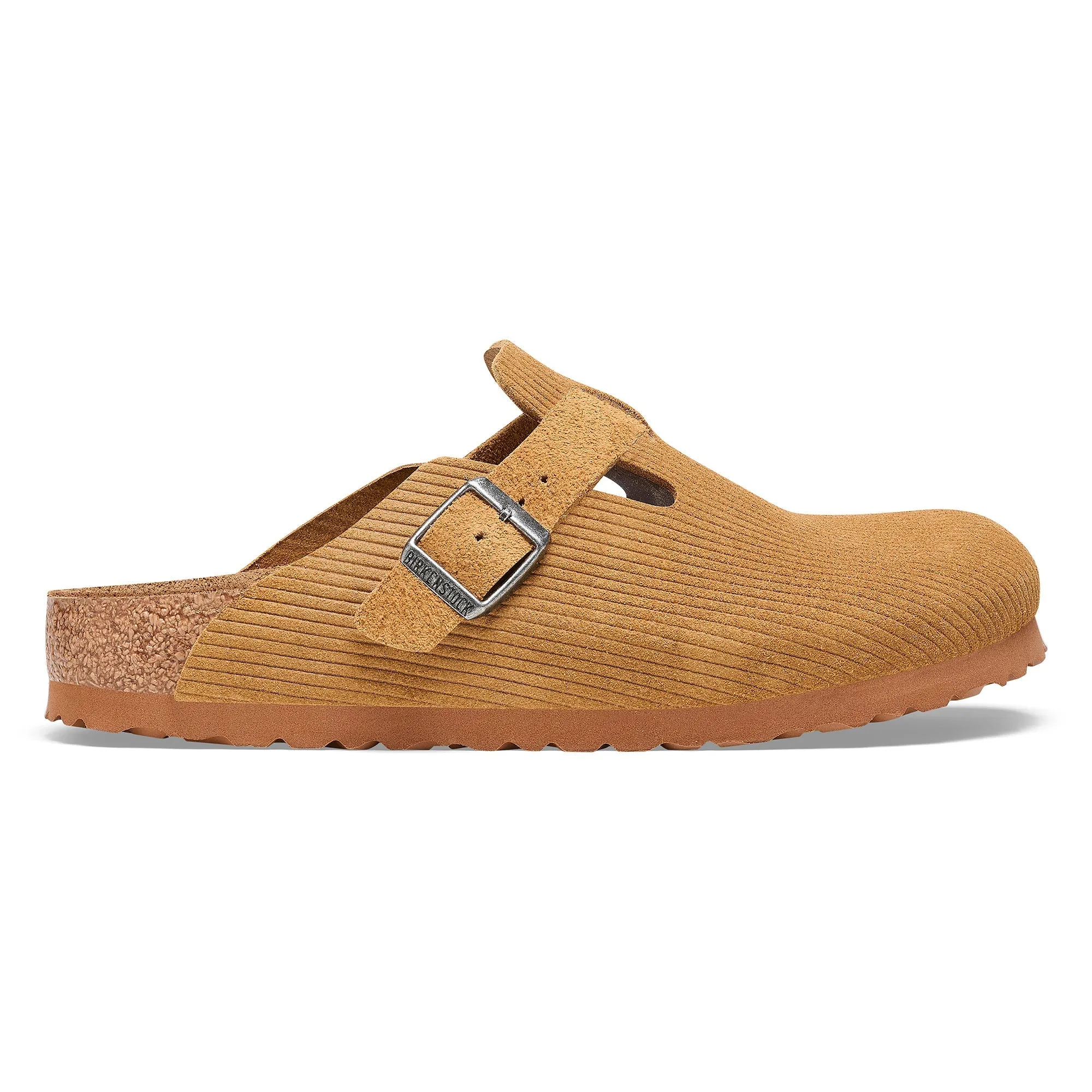 Birkenstock Sabots Boston Corduroy Cork Brown