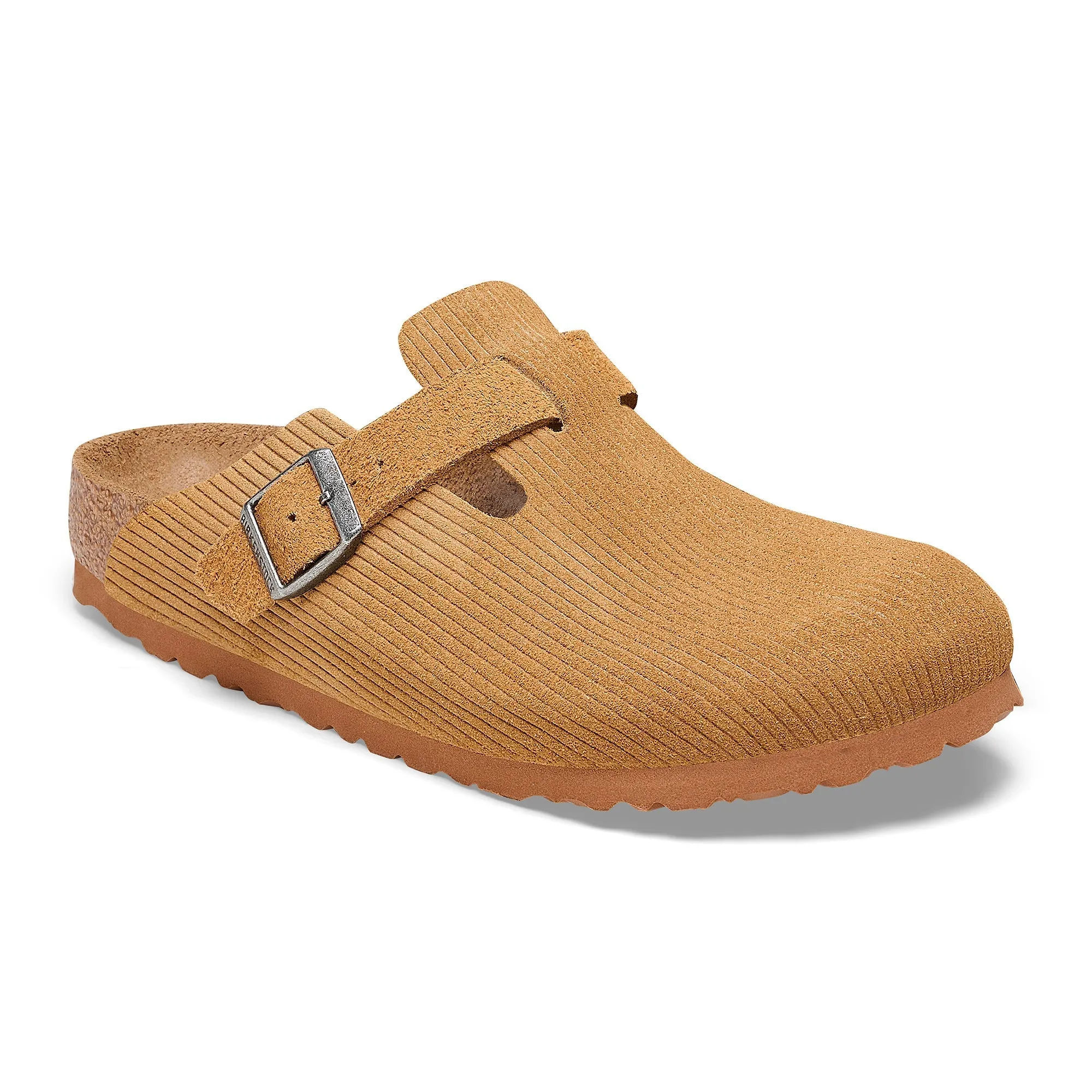 Birkenstock Sabots Boston Corduroy Cork Brown