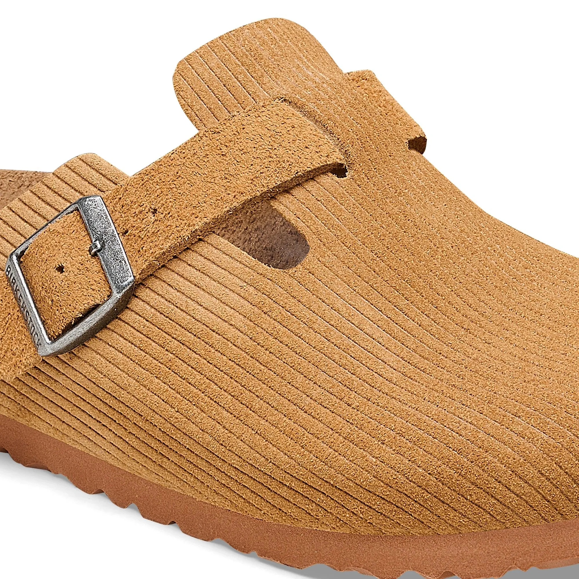 Birkenstock Sabots Boston Corduroy Cork Brown