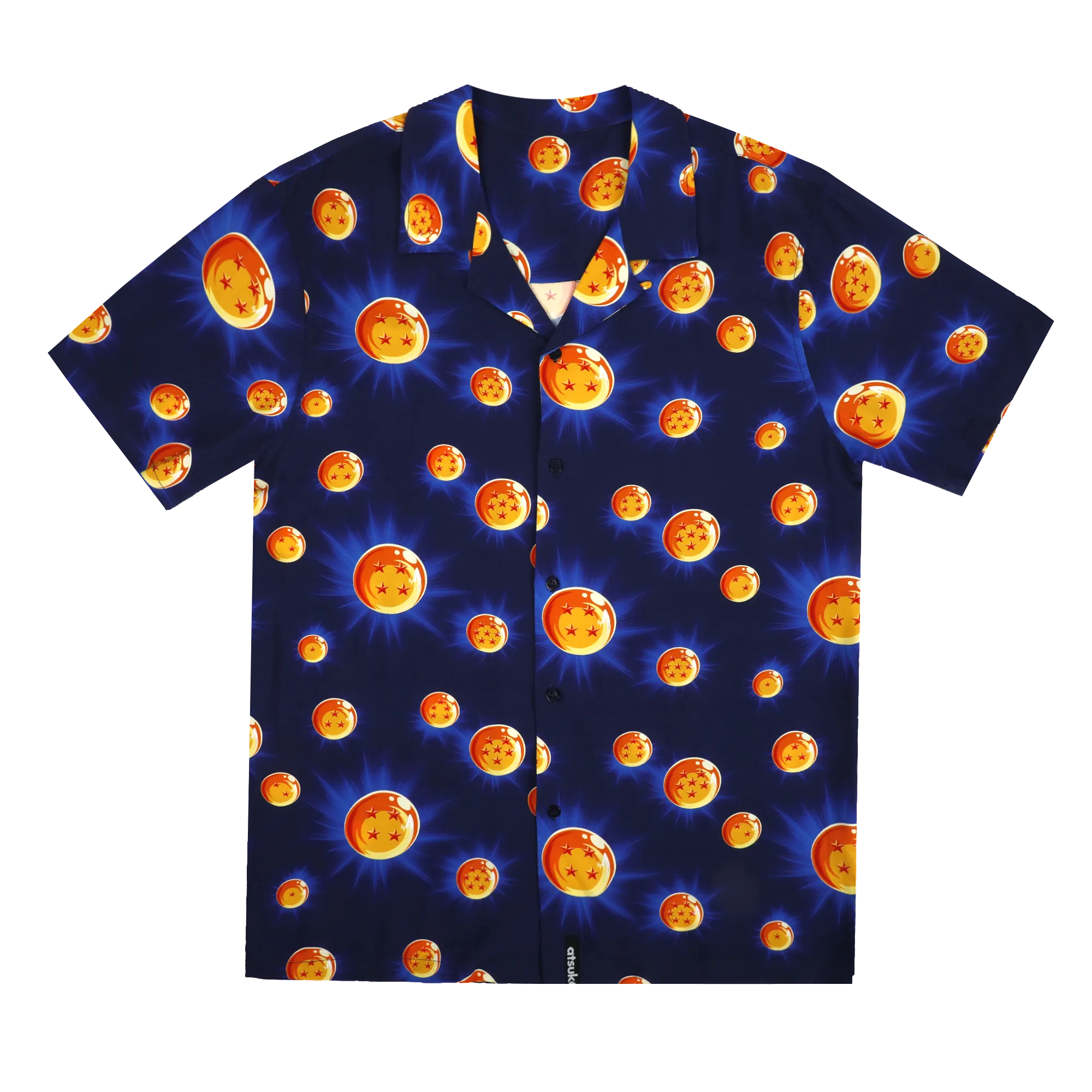 Blue Dragon Balls Button-Down Shirt