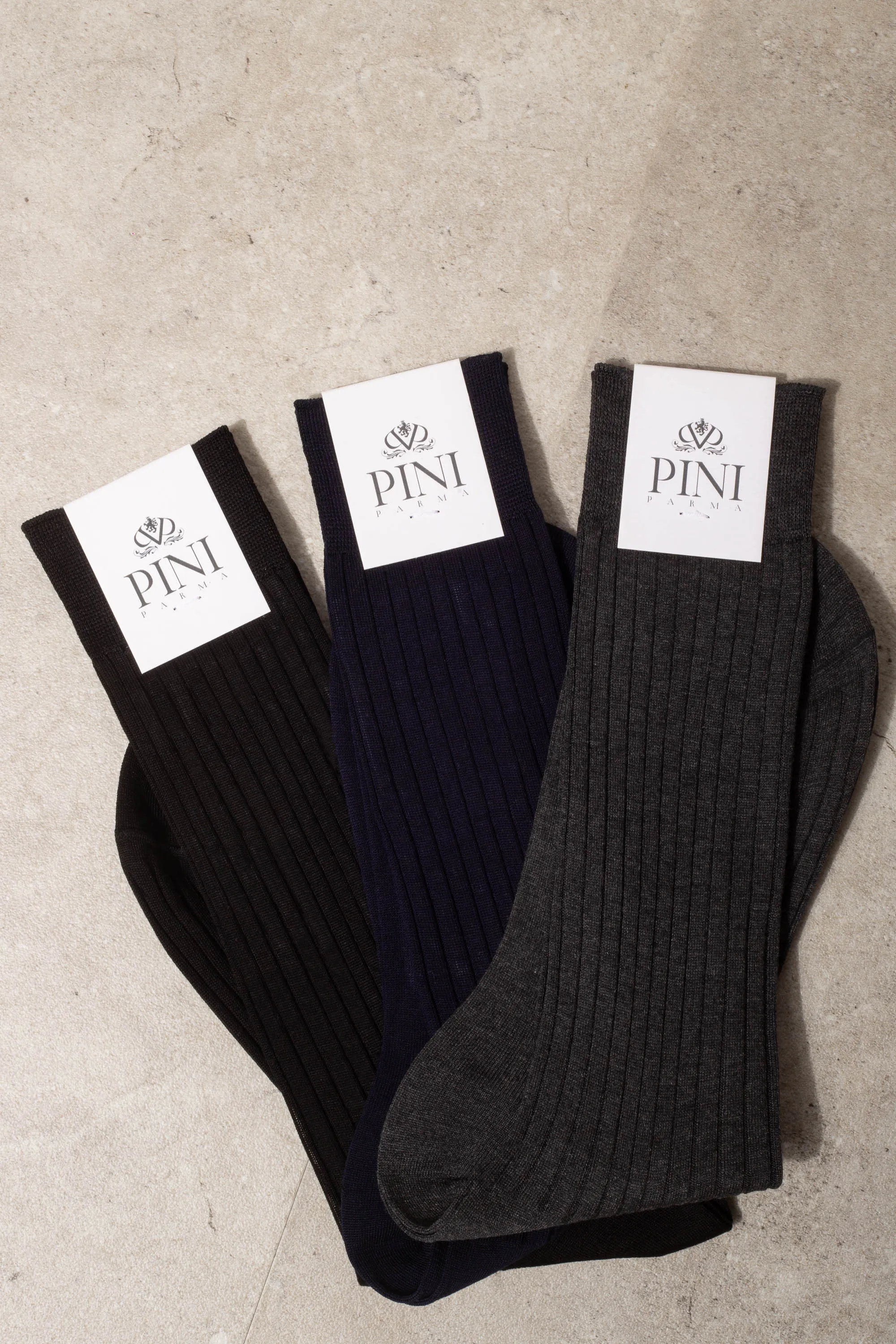 Blue long Socks - Made in Italy