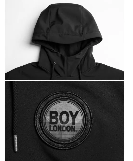 BOY LONDON  |Unisex Studded Street Style Long Sleeves Medium Oversized