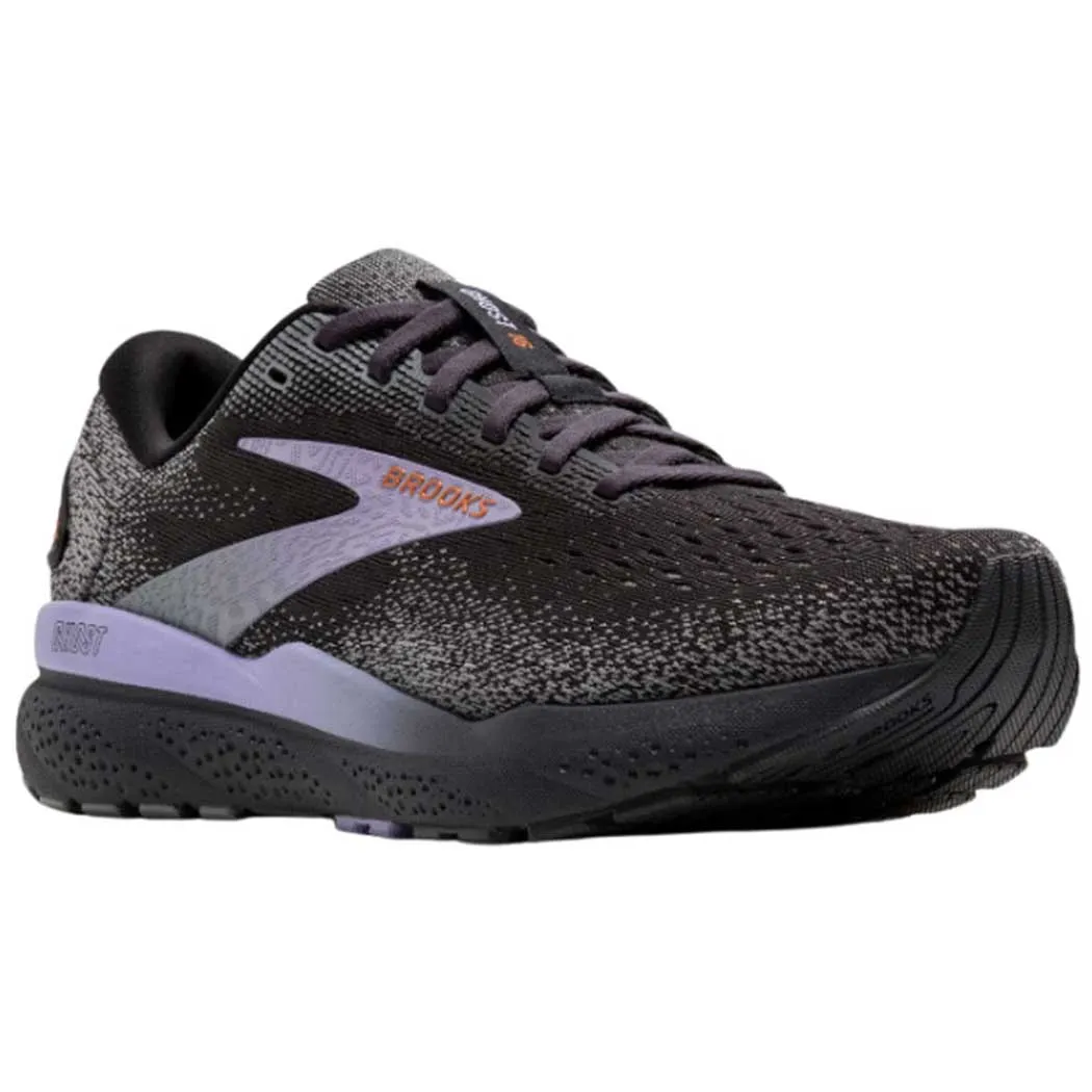 Brooks Ghost 16 Sneaker Ebony/ Lavender/ Copper (Women's)