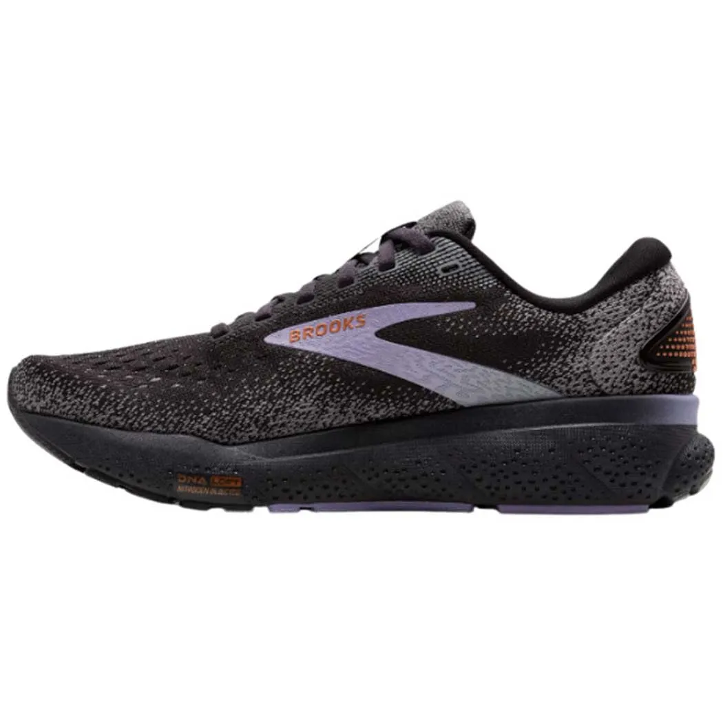 Brooks Ghost 16 Sneaker Ebony/ Lavender/ Copper (Women's)