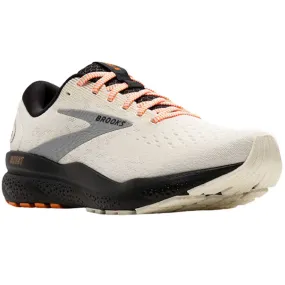 Brooks Ghost 16 Sneaker Ecru/ Orange/ Black (Men's)