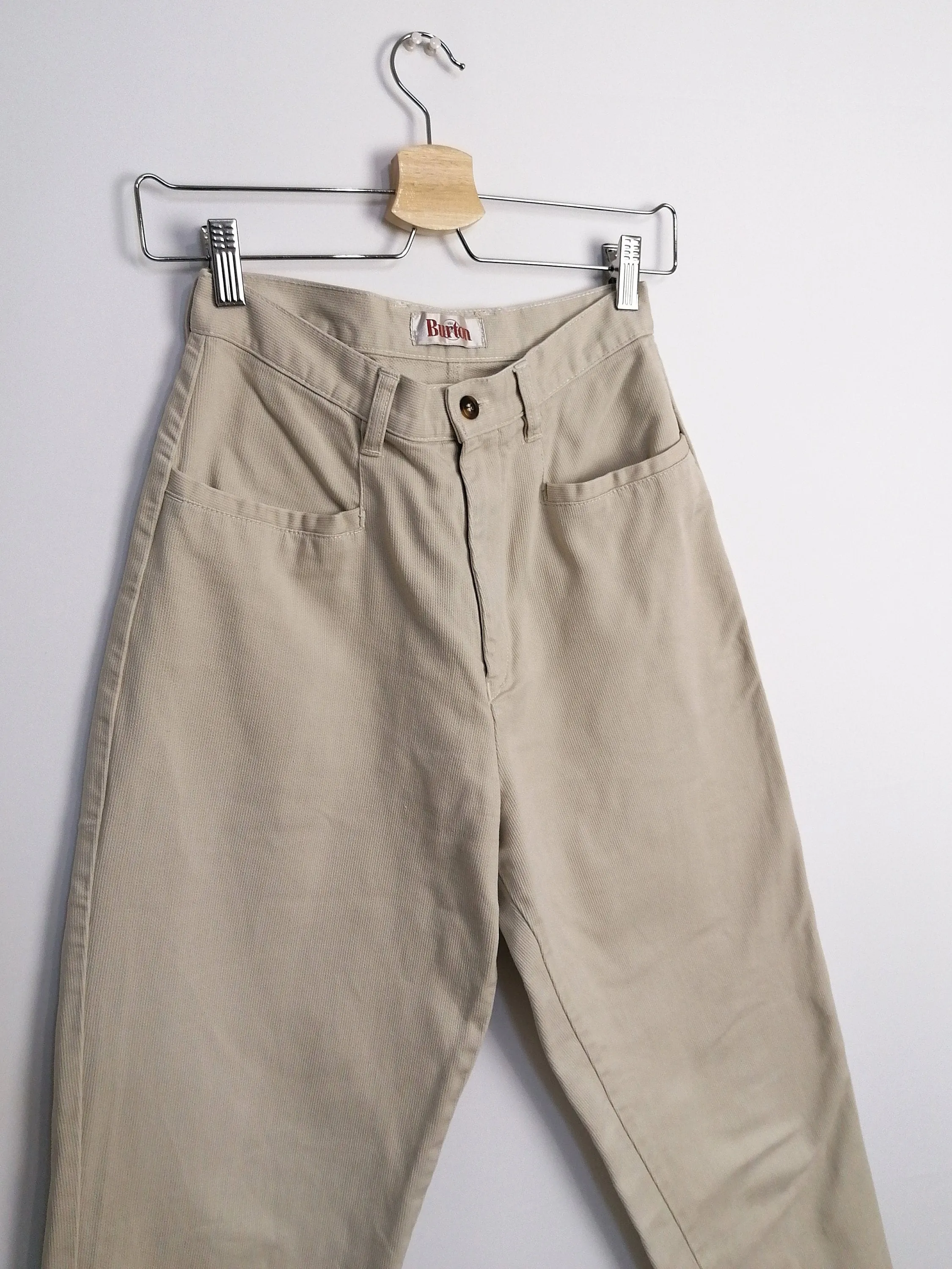 BURTON High Waist Baggy Corduroy Jeans