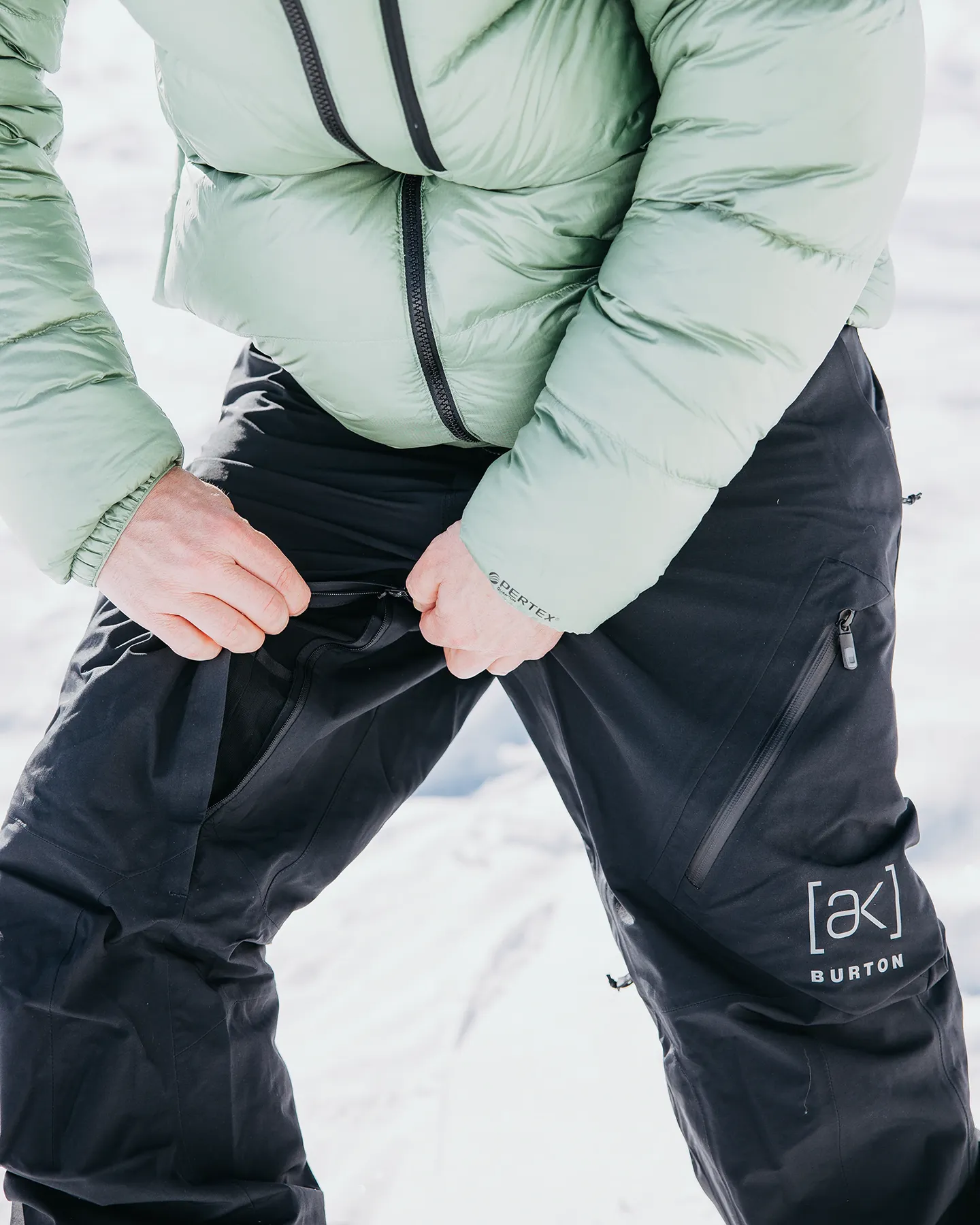 Burton Men's [ak] Cyclic GoreTex 2L Snow Pants - True Black