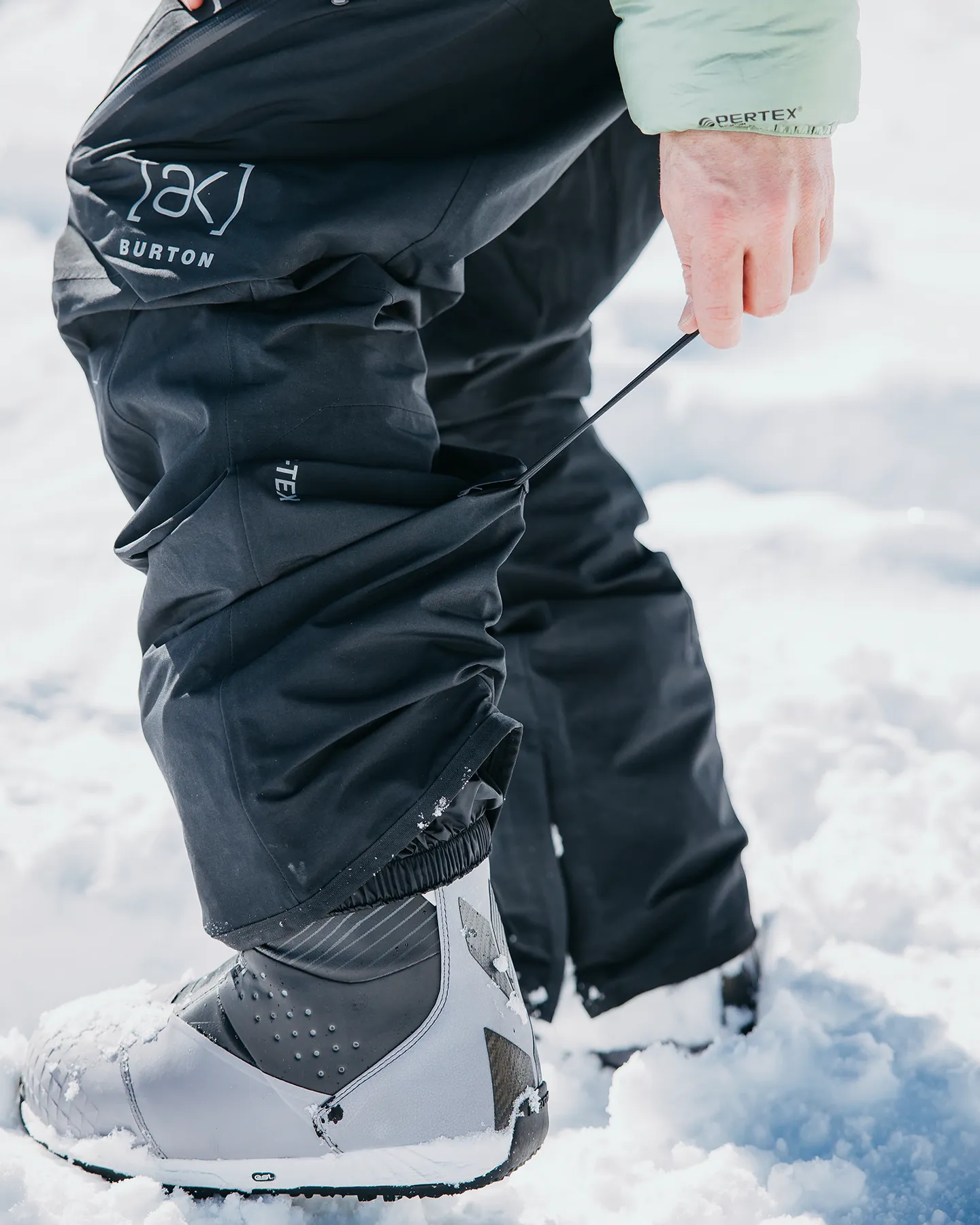 Burton Men's [ak] Cyclic GoreTex 2L Snow Pants - True Black