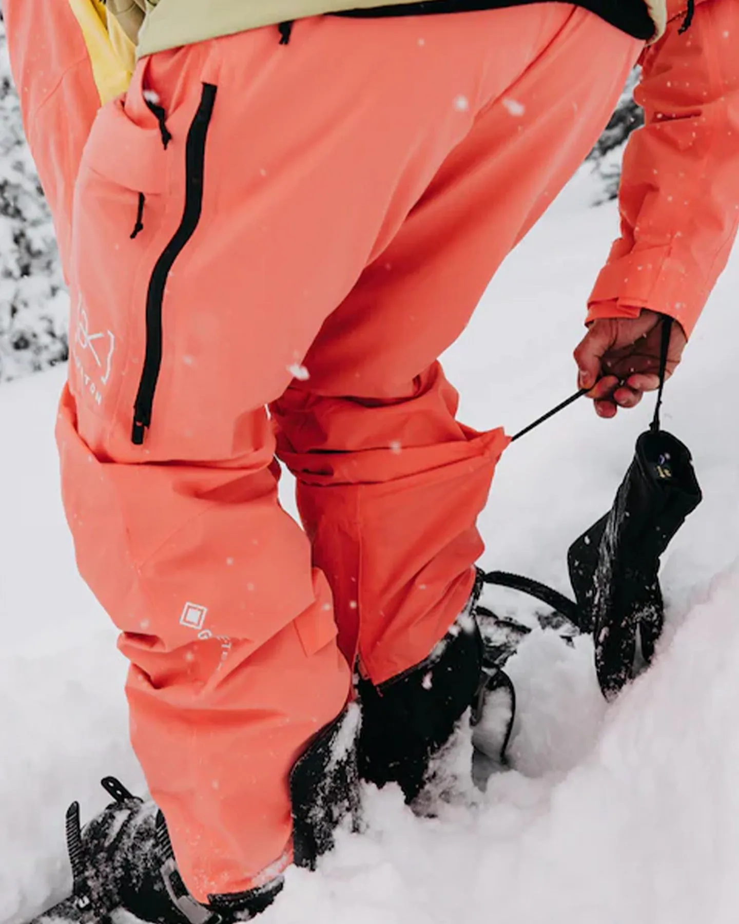 Burton Men's [ak] Swash GoreTex 2L Snow Pants - Reef Pink