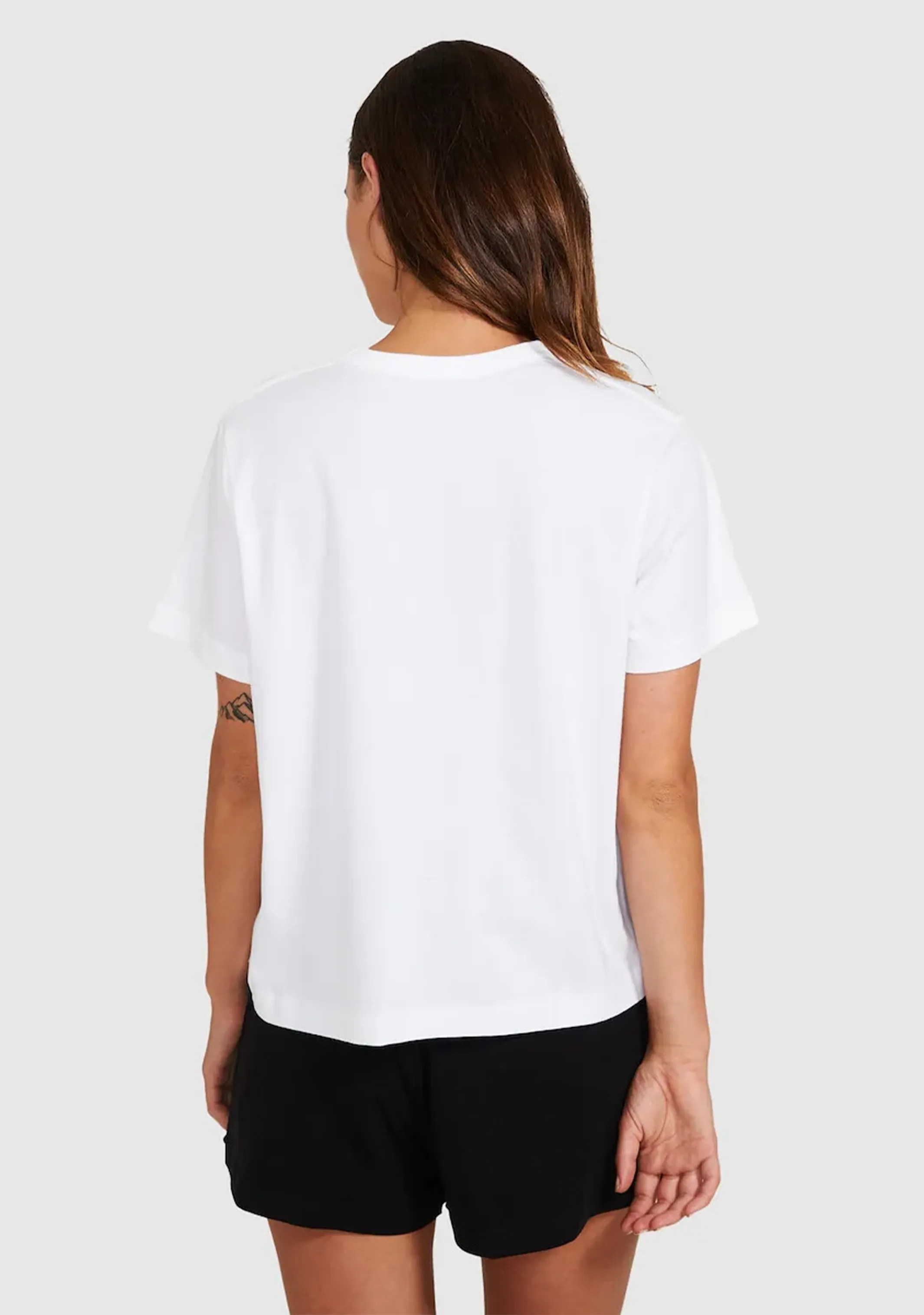 Champion Womens Script Crop Boxy Tee White  CUWGN WIT