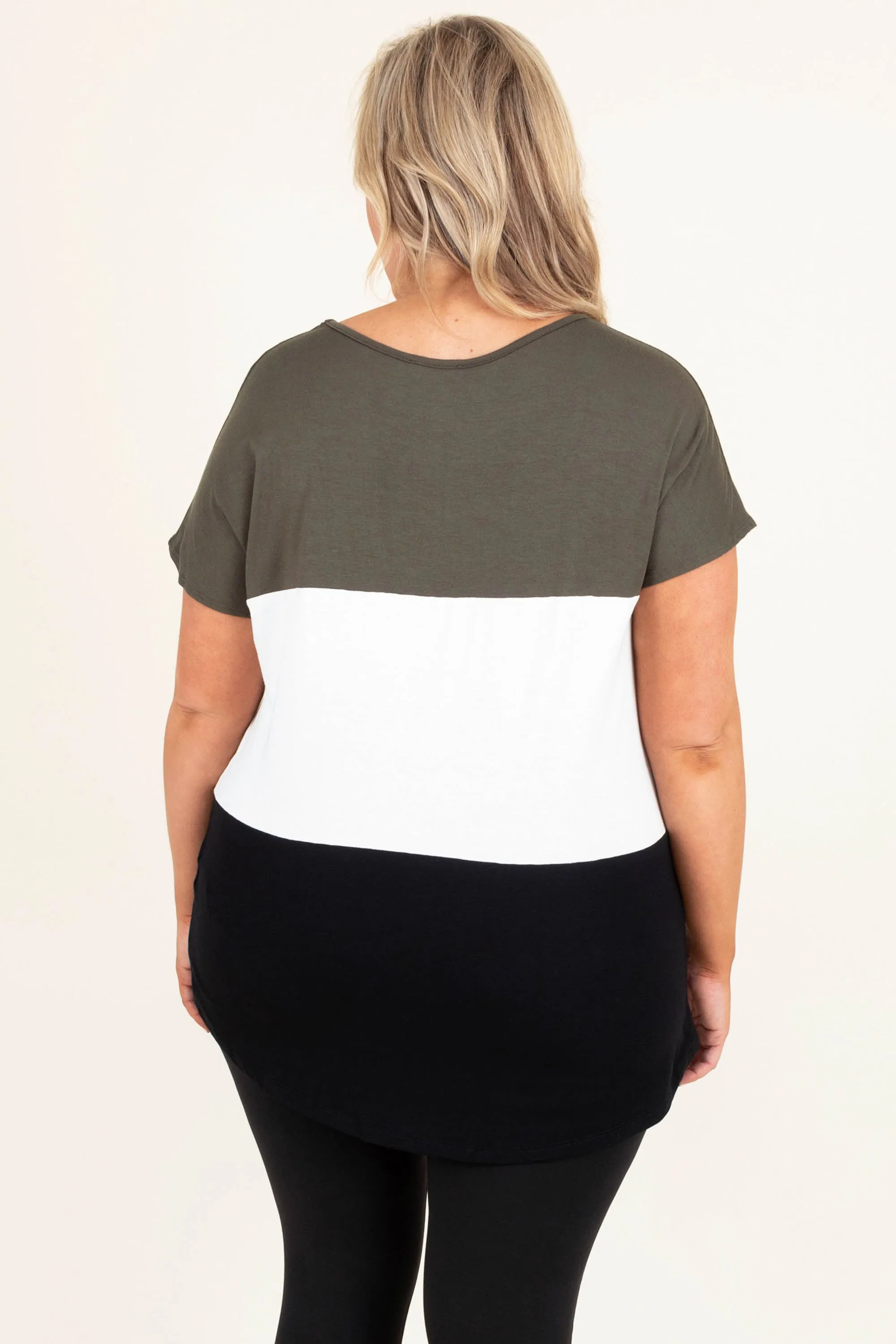 Charming Grace Top, Olive