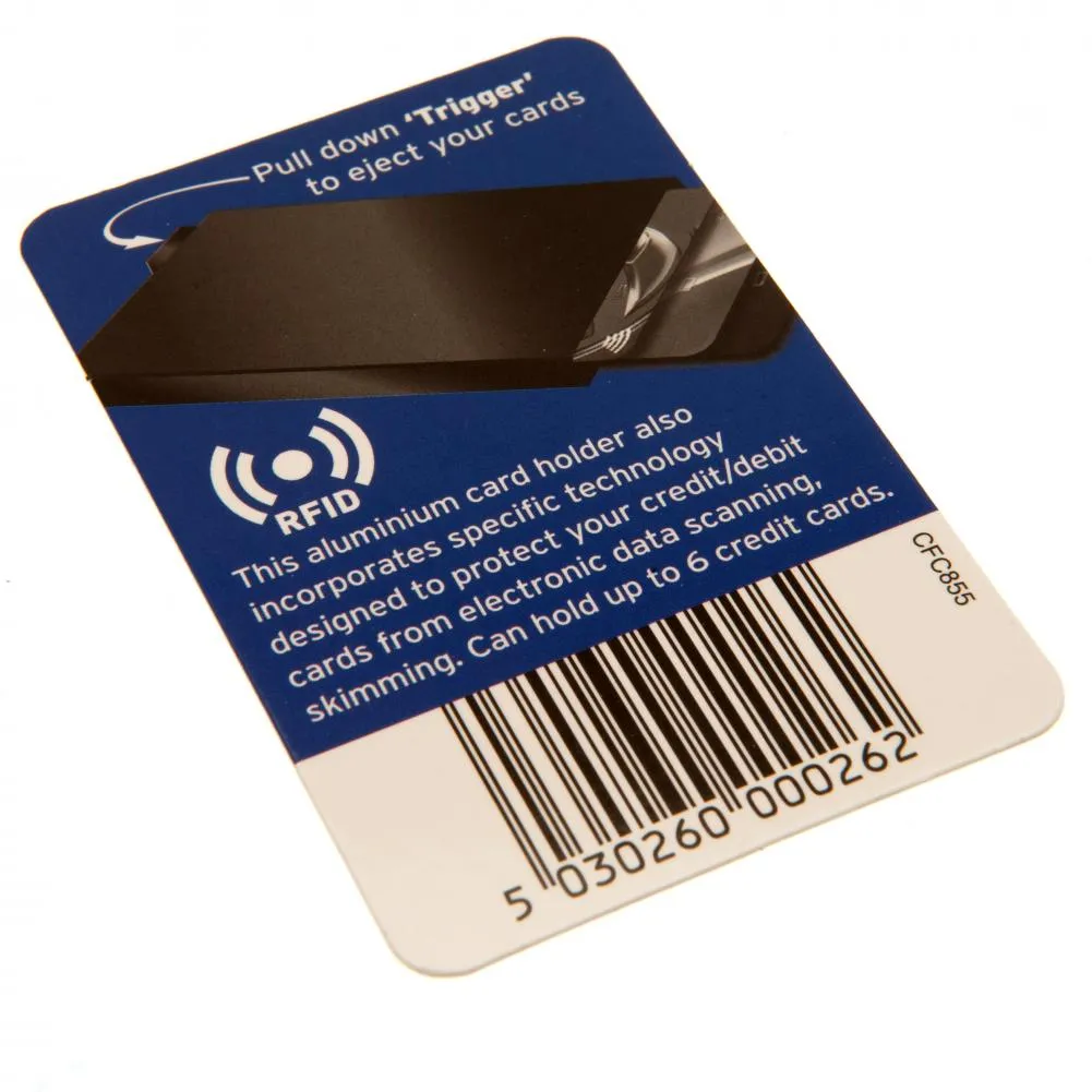 Chelsea rfid Aluminium Card Case