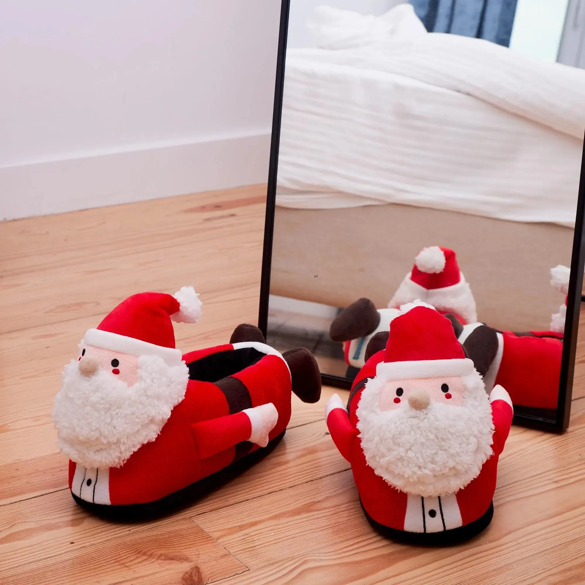 Coddies Santa Slippers