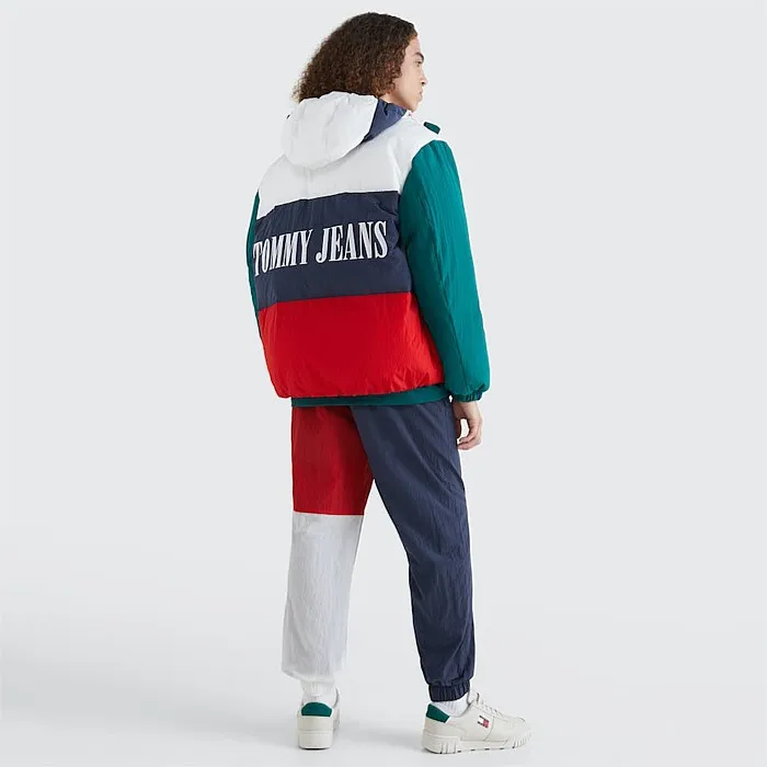 Colour-Blocked Oversized Hooded Jacket | Jackets & Vests | Stirling Sports