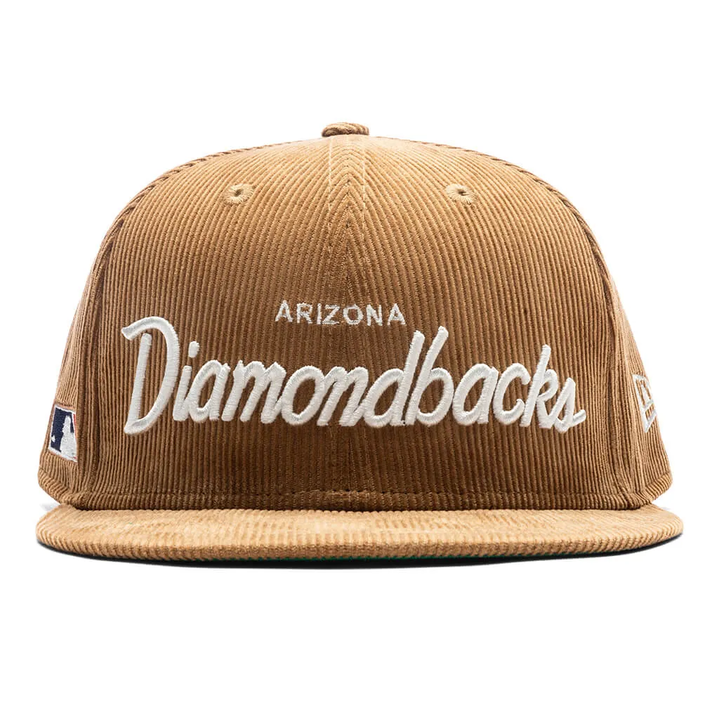 Corduroy Script 9Fifty Snapback - Arizona Diamondbacks