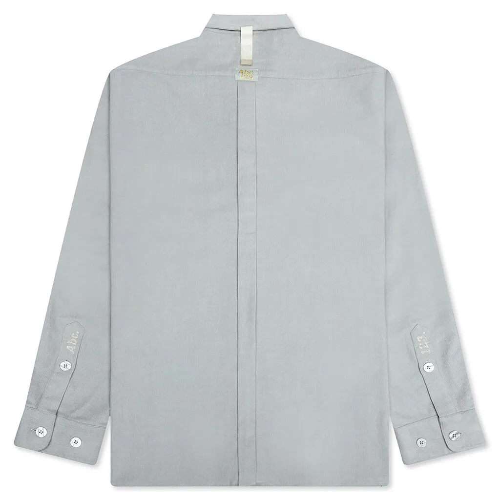 Corduroy Studio Work Shirt - Jasper Grey