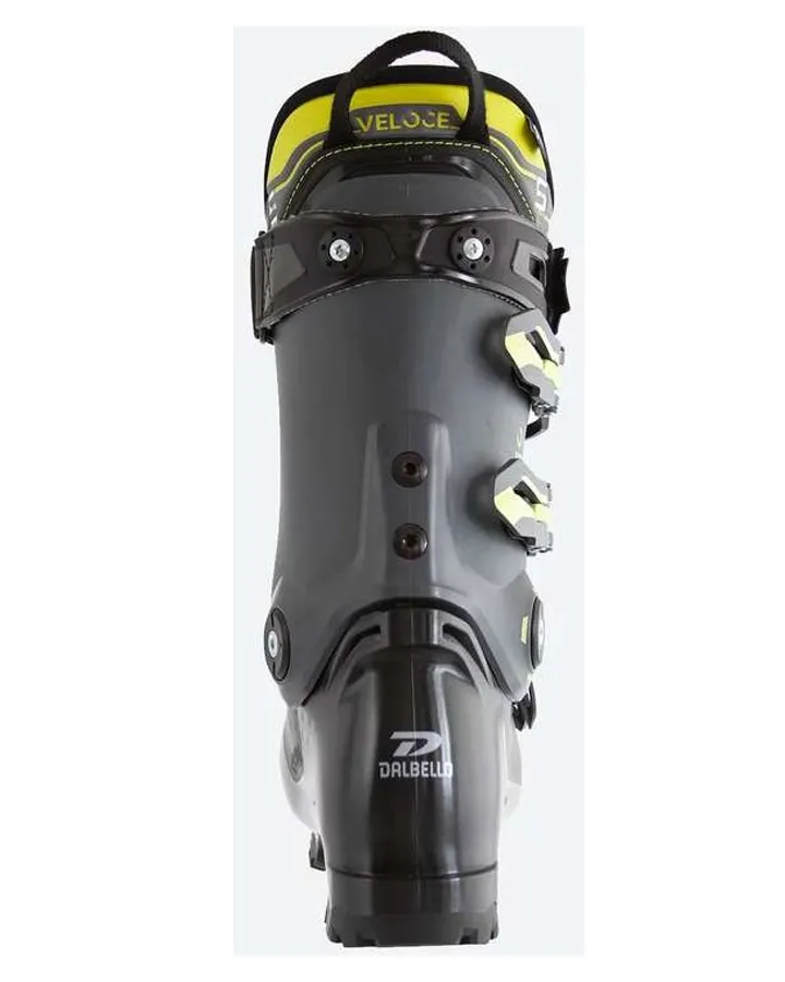 Dalbello Veloce 110 Grip Walk Ski Boot - Black / Grey / Acid Yellow - 2022