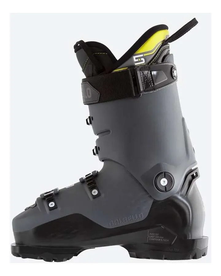 Dalbello Veloce 110 Grip Walk Ski Boot - Black / Grey / Acid Yellow - 2022