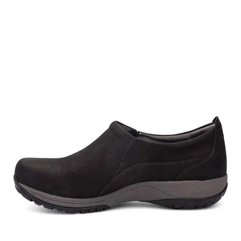 Dansko Women's Patti Milled Nubuck Sneaker - Black