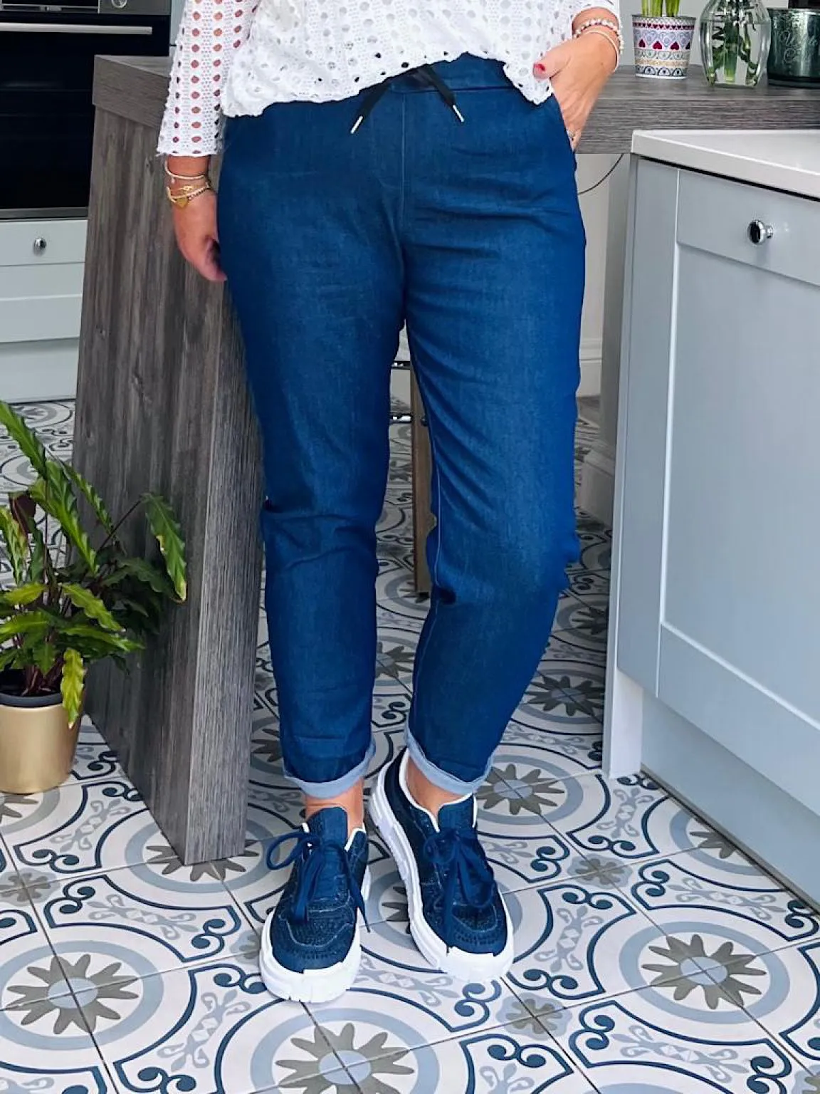 Denim Style Magic Trousers