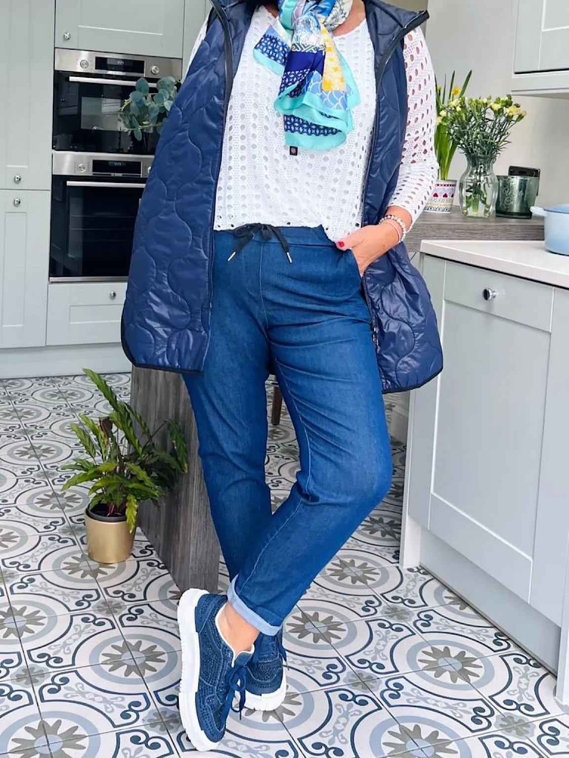 Denim Style Magic Trousers