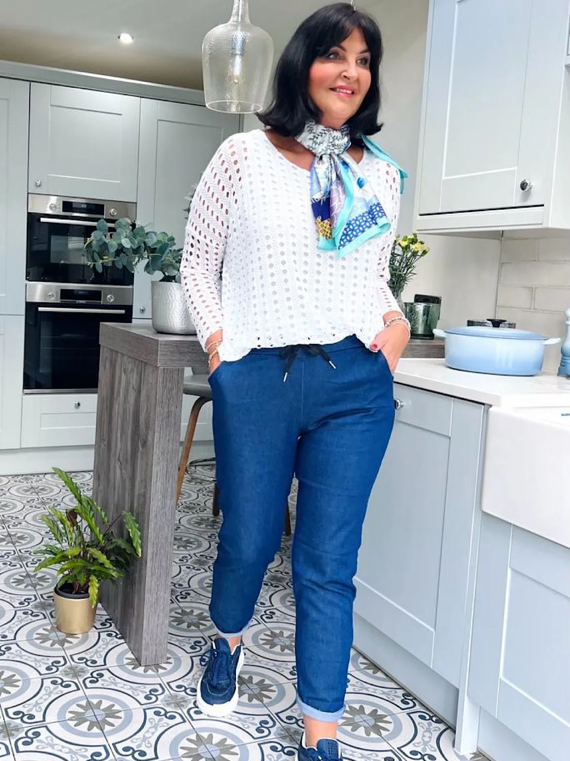 Denim Style Magic Trousers