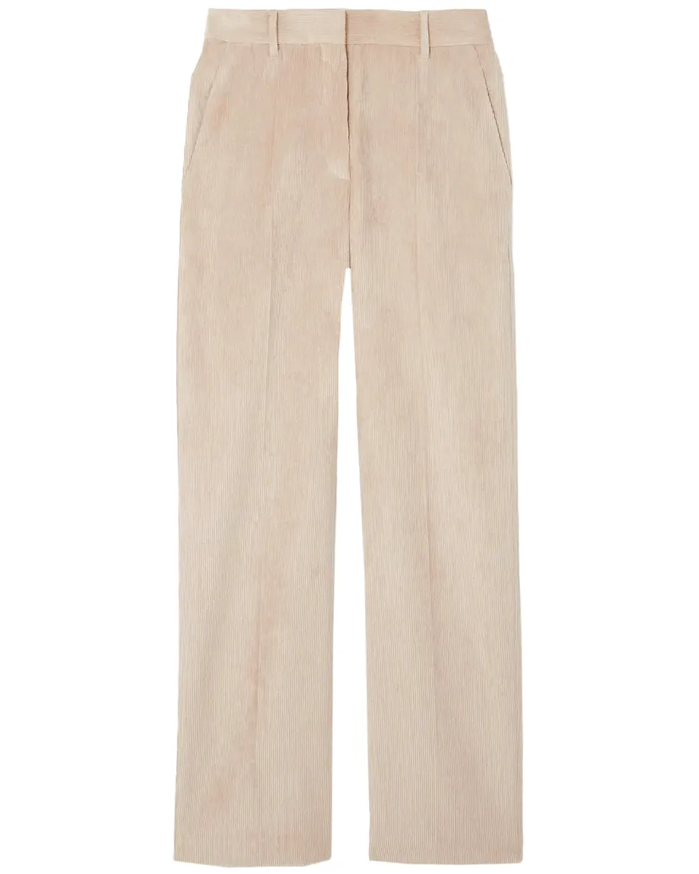 Desert Corduroy Wide Leg Pleated Trouser